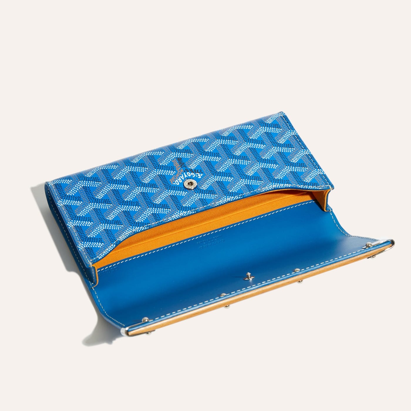 Goyard Monte-Carlo Mini Case Sky Blue - Image 4
